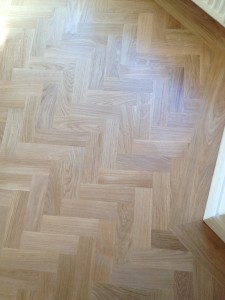 Parquet Flooring Herringbone design